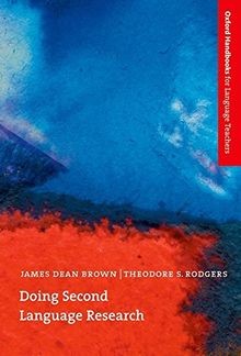 Doing Second Language Research (Oxford Handbooks fo... | Buch | Zustand sehr gut