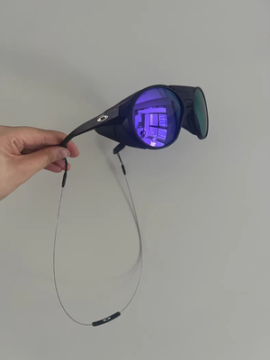 Oakley CLIFDEN OO9440 Matte Black Purple Lens Sunglass New | eBay