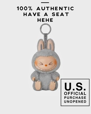 U.S.official -BRAND NEW - UNOPENED- 100% Authentic Labubu Have A Seat HeHe