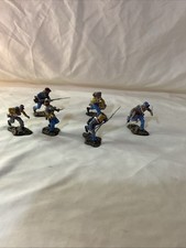 Collectors Showcase ACW Confederate 5th Texas Infantry Firing, set Lot Of 6
