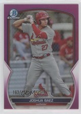 2023 Bowman Chrome Prospects Fuchsia Refractor 163/199 Joshua Baez #BCP-127 0t7g