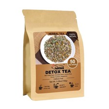 - Detox Tea Bags, 50 Teabags Liver Detox Tea, With Milk Thistle Seed, Dandeli...