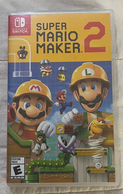Super Mario Maker 2 Case Only