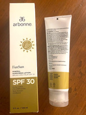 ARBONNE FunSun Mineral Sunscreen Lotion SPF 30, NIB,  5 oz. Tube Exp04/2026 3.20 per gallon