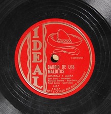 Josefina Y Laura - Barrio De Los Malditos - IDEAL 354 V+/E+