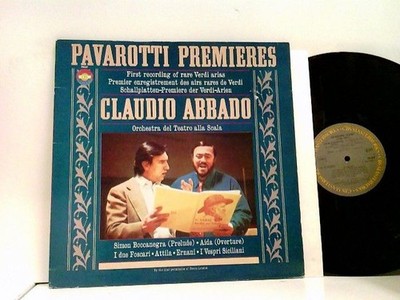 Claudio Abbado, Orchestra Del Teatro Alla Scala  Pavarotti Premieres Pavarotti,