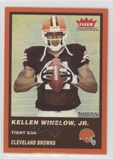 2004 Fleer Tradition Cleveland Browns National Convention Kellen Winslow Jr 5yd