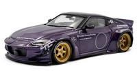Solido 1/43 Nissan 400Z Coupe Rocket Bunny 2022 Violett Statisches Modell Die...