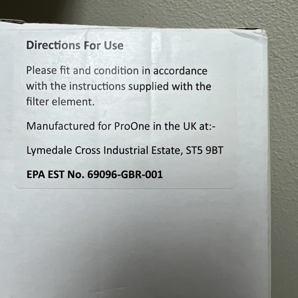 Filtro de agua por gravedad ProOne serie G G3.0 5-3/4" para sistemas Traveler+ y Big+ Foto 4 de 4