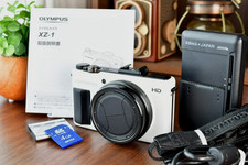 Excellent 5 Olympus XZ-1 White 10.0MP Compact Digital Camera From Japan