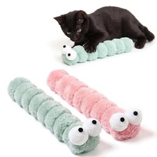 2BB Cat Kicker Toys 2 Pack, 13 Inch Quiet Catnip Toy Pillows for Indoor Cats,...