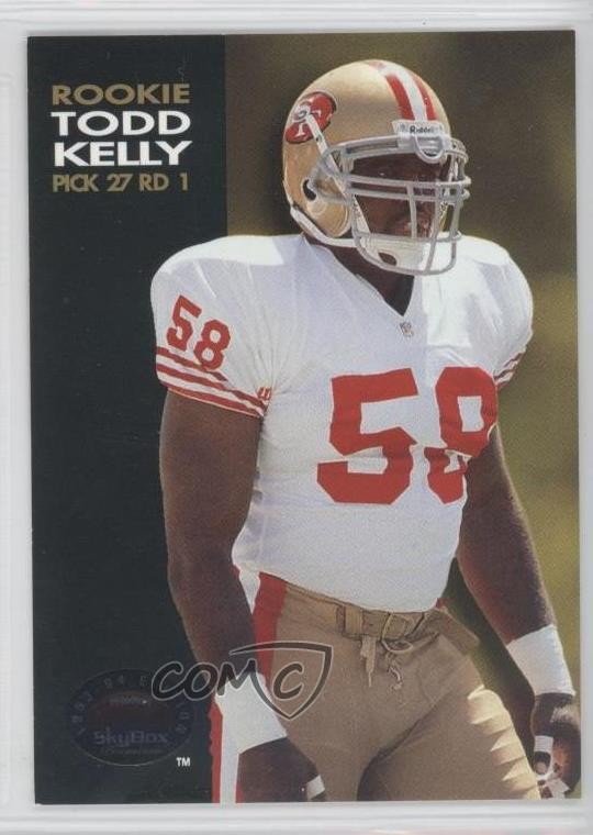 1993 Skybox Premium Todd Kelly #213 Rookie RC 7l6