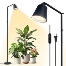 "78" Tall Full Spectrum LED Grow Light for Indoor Plants, Adjustable Timer"