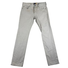 J.Crew 484 Slim Fit Corduroy Pants Mens 30x32 Tan Beige Cotton C8851 Solid