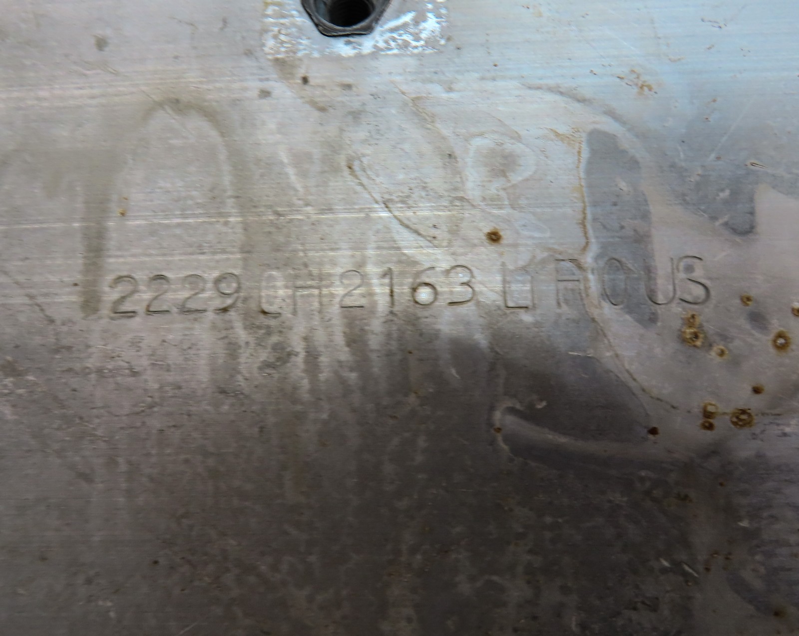 11-16 BMW 528i 535i 550i M5 FRONT BUMPER REINFORCEMENT IMPACT BAR BRACKET SET/2