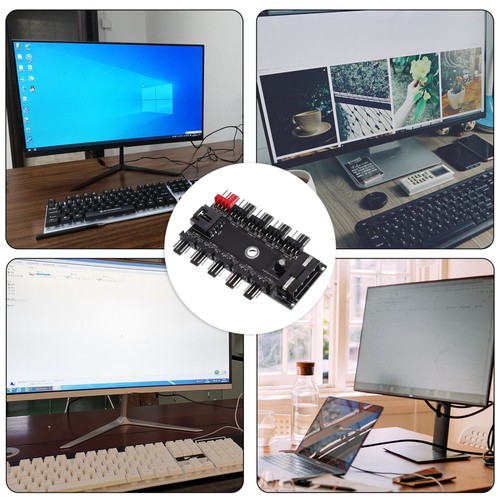 Moyeu De Ventilateur Fourniture D'ordinateur Bureau Hub Refroidisseur - Afbeelding 6 van 12