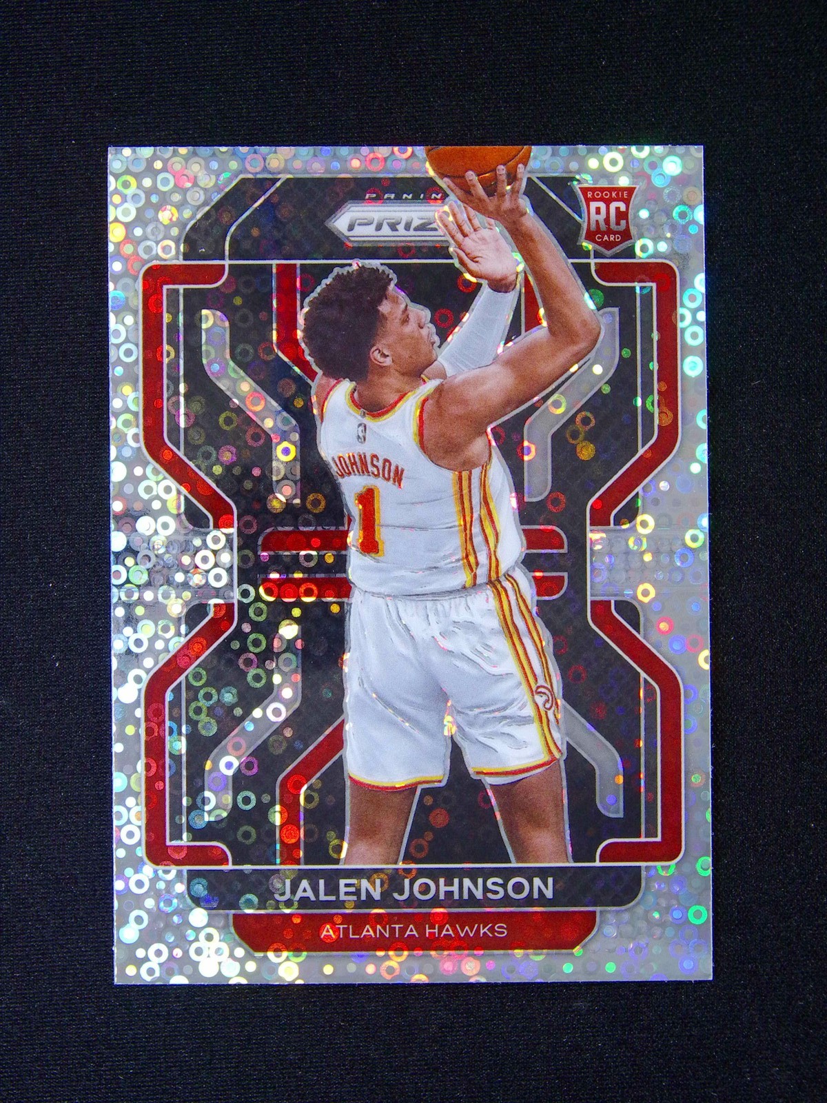 2021-22 Panini Prizm Jalen Johnson #305 RC Rookie Fast Break