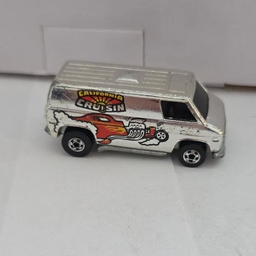 Hot Wheels Vintage '80s Super Van - Chrome - California Cruisin' - Blackwall