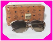MCM Women BROWN Mother of Pear BROWN Frame MCM 604S SUNGLASSES w CASE. 60 