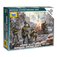 German Elite Troops Kit 1:72 Zvezda Kit Figure Militari -D- Neues Modell