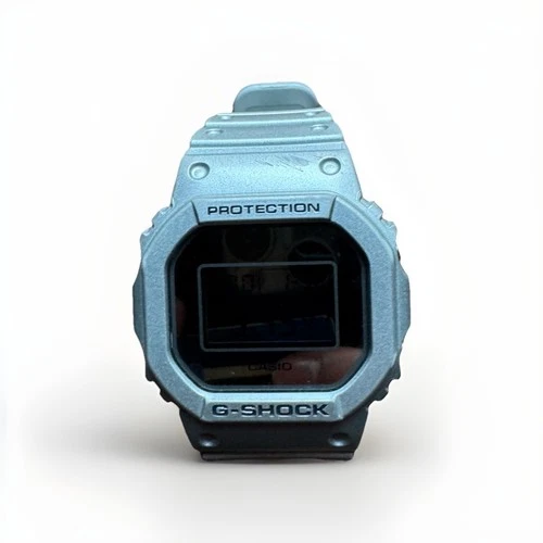 Casio G-Shock DW-5600FF-8 Metallic Silver Retro futuristic Vintage Digital Watch