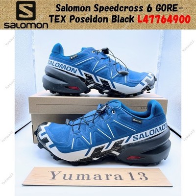 Salomon Speedcross 6 GORE-TEX Poseidon Schwarz L47764900 Herren Gr.