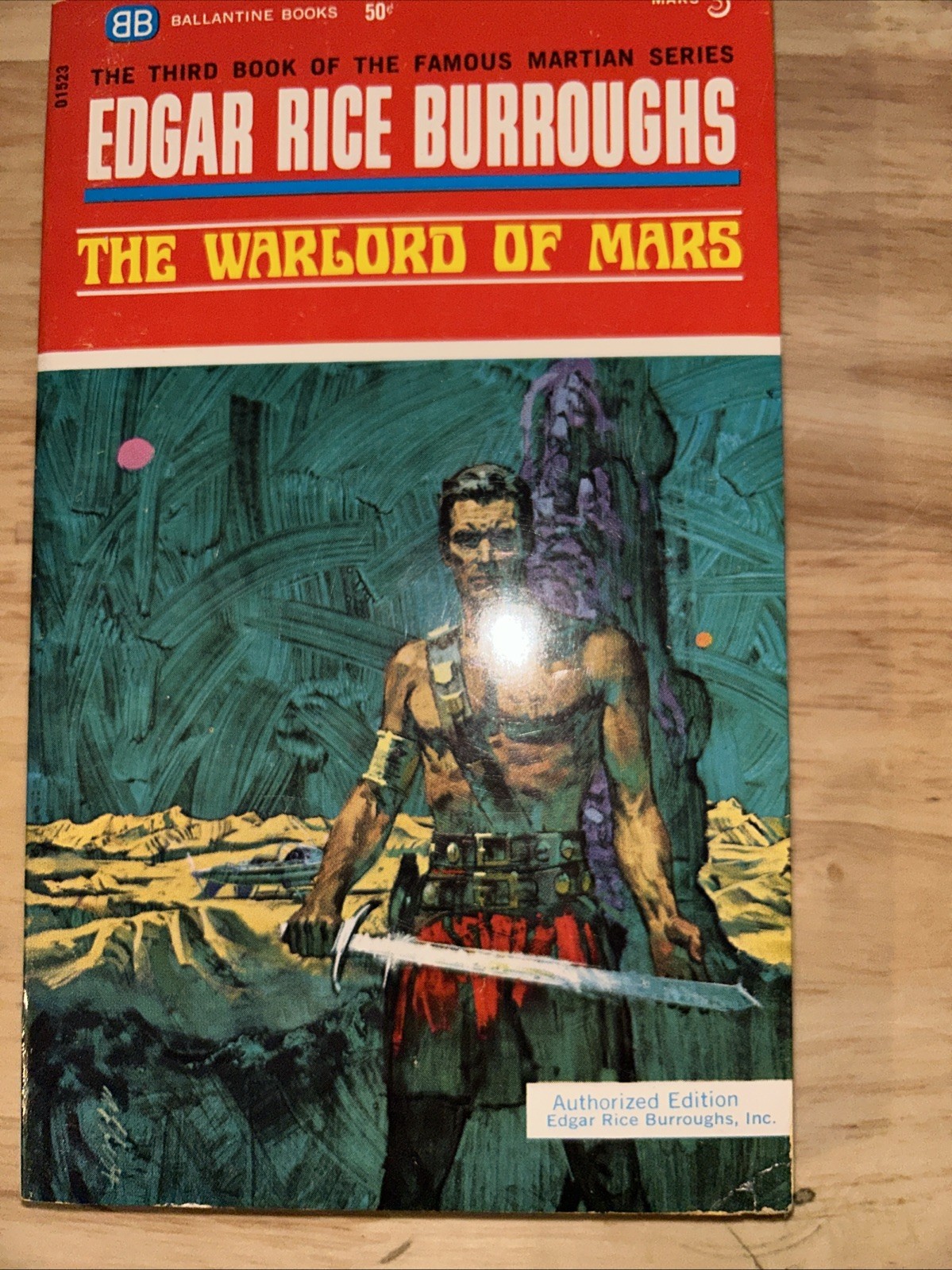 Warlord of Mars - Edgar Rice Burroughs -Ballantine -Paperback - 1969