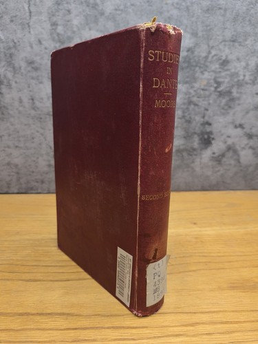 Studies in Dante Second Series Miscellaneous Essays 1899 - Foto 1 di 8