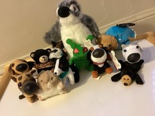 Mini Plush Animals Lot of 13