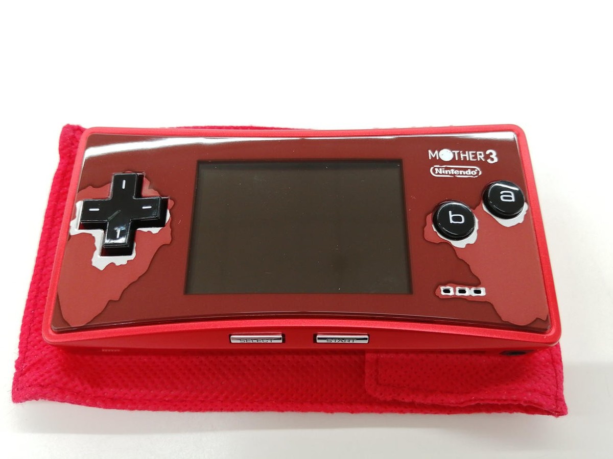 Nintendo Game Boy Micro Mother 3 Edition Console Deluxe Box From