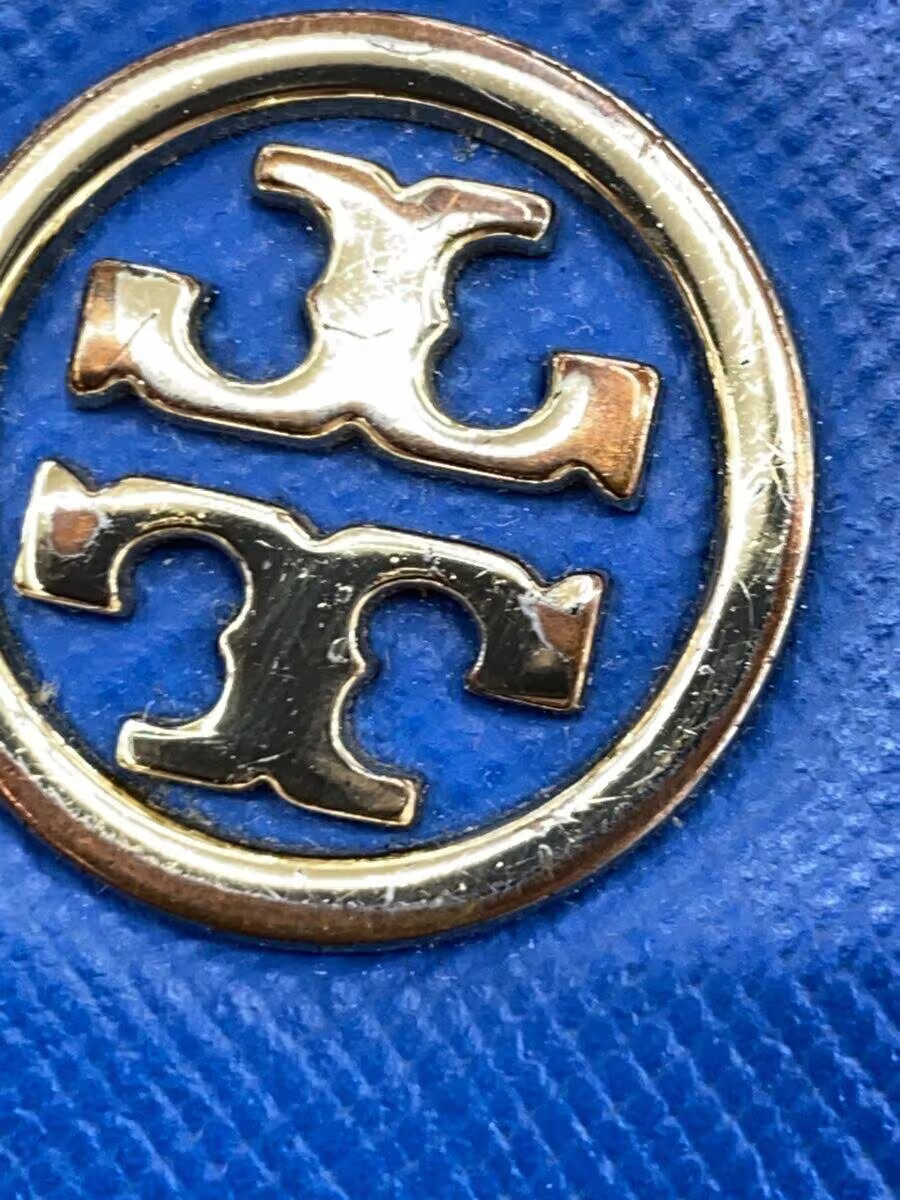 TORY BURCH Coin Case, Leather, Blue, Solid Color, Women's thumbnail 7