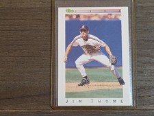 1992 Classic Update White Travel Edition - Jim Thome #T90