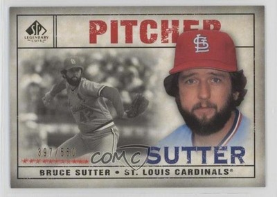 2008 SP Legendary Cuts 397/550 Bruce Sutter #199 HOF 0t2
