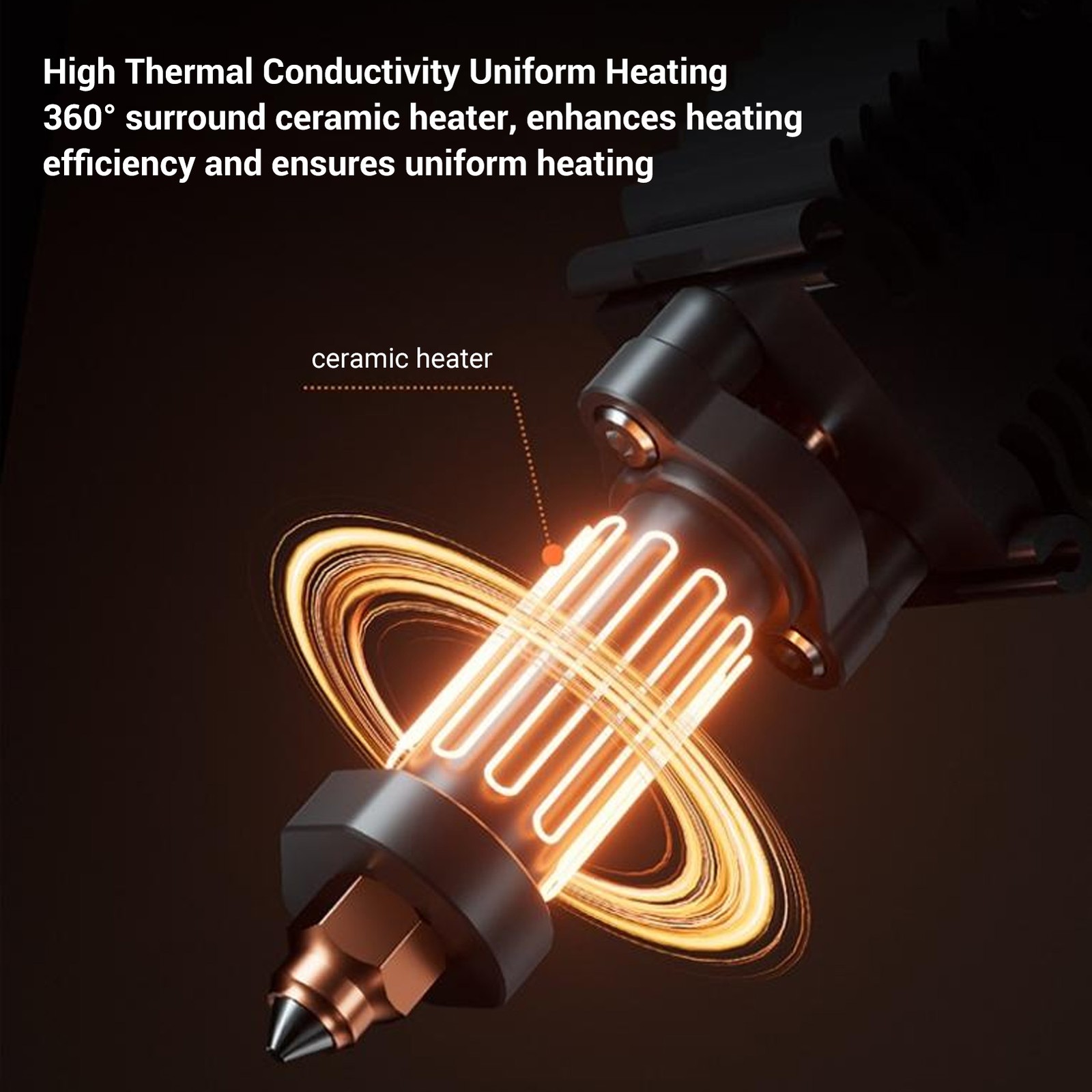 ALL Metal Hotend Kit Für Hi Combo 3D Drucker PLA ABS PETG TPU PP PC Neu - Bild 3