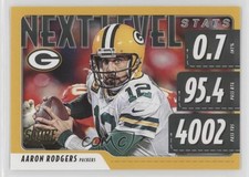 2020 Score Next Level Stats Gold Aaron Rodgers #NLS-AR 1n0