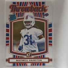 Panini 2025 Donruss Rated Rookies Maxwell Hairston #7 Buffalo Bills Football