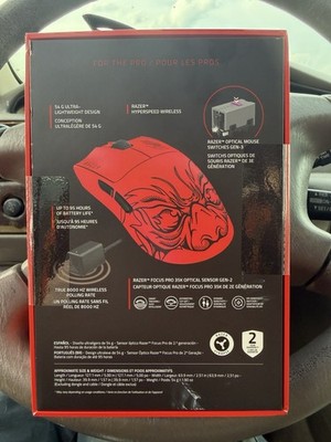 Razer DeathAdder V3 Pro Wireless Gaming Mouse - Faker Edition for