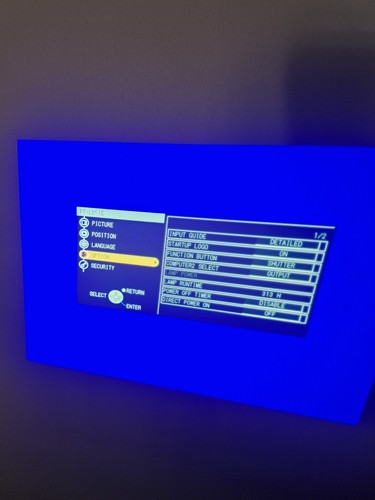 Panasonic LCD Projector Model No. PT-LB51EA - Picture 17 of 17