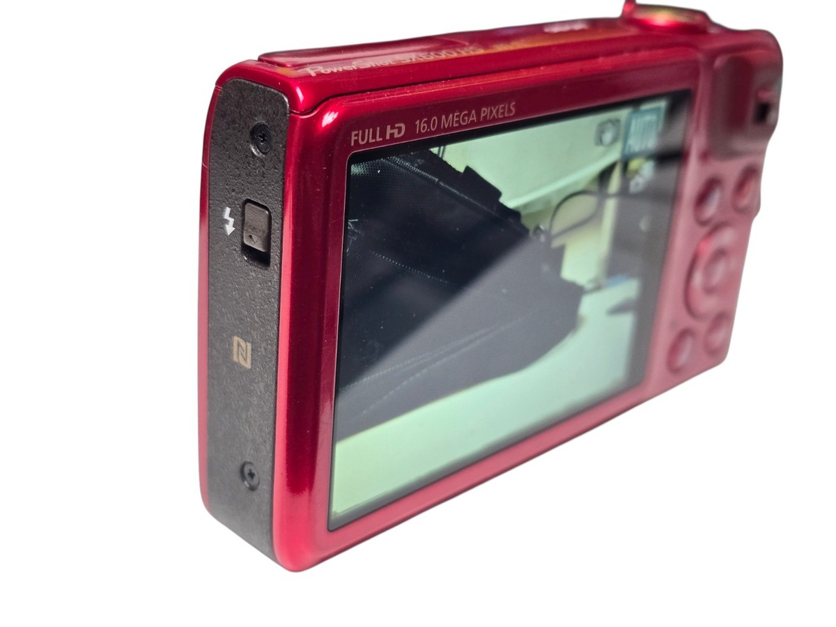 Canon PowerShot SX600 HS 16.0MP Digital Camera - Red for sale