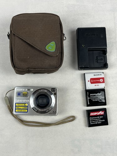 Sony CyberShot DSC-W120 7.2MP 4x Zoom Compact Digital Camera Super Steady Tested