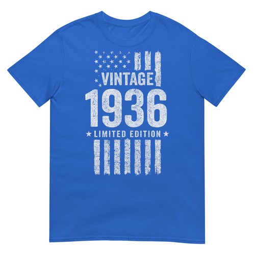 1936 Birthday - Born in 1936 - Limited Edition Vintage 1936 T-Shirt - Picture 10 of 13