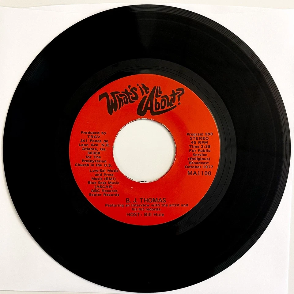 Interview 45 • DOLLY PARTON, BJ THOMAS "What's It All About?" Host Bill Huie, NM - Image 3 of 3