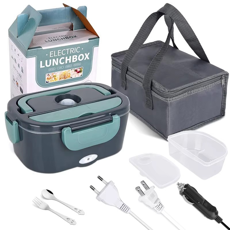 Lunch box chauffante électrique contre les repas froids gamelle 12V 220V nomade
