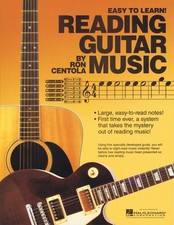 Reading Guitar Music Learn How to Sight Read Beginner Lessons Ron Centola Book