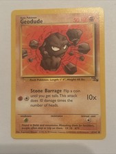 1999 geodude pokemon card Amazon.com: Pokemon - Geodude (47) main image 1