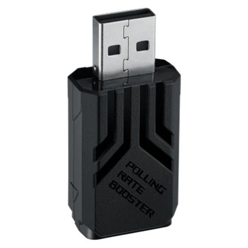 Asus Rog Polling Rate Booster Enables True 8000Hz Wireless Polling Rate Black