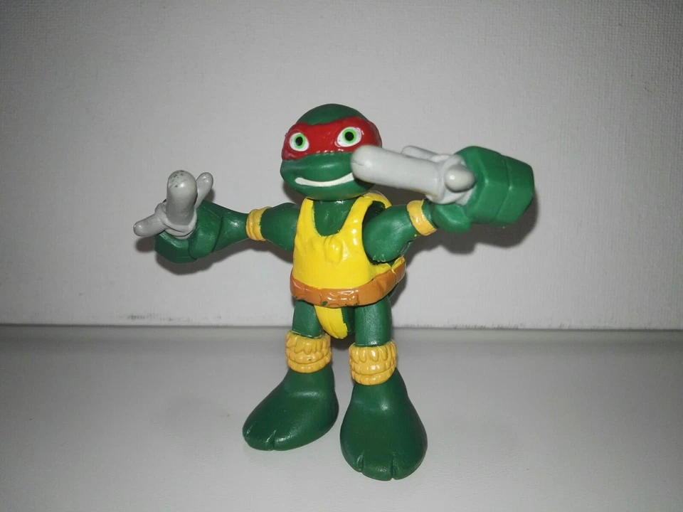Figure Playmates TMNT Half-Shell Heroes: Blast to the Past ,Raph ,2015 - Imagen 4 de 4