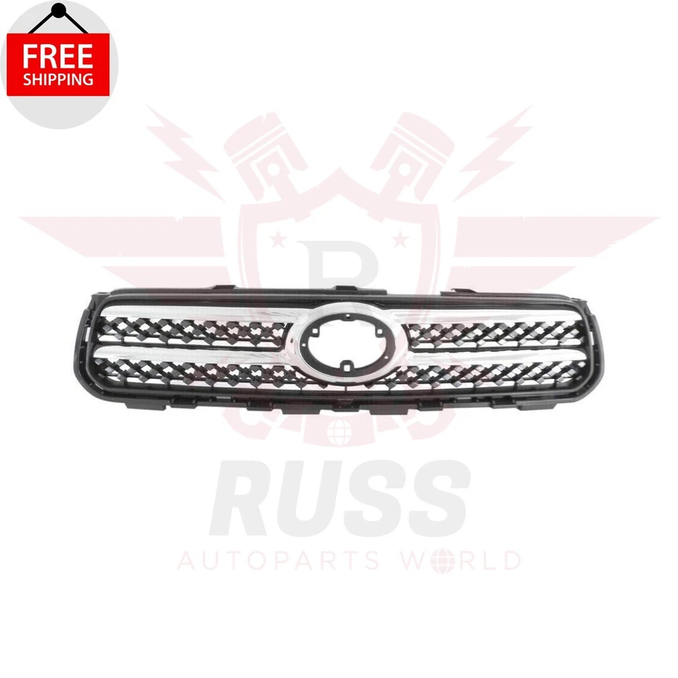 New Front Bumper Upper Center Lower Grill Grille 3PCS Fits 2006-2008 Toyota RAV4 - Изображение 4 из 4