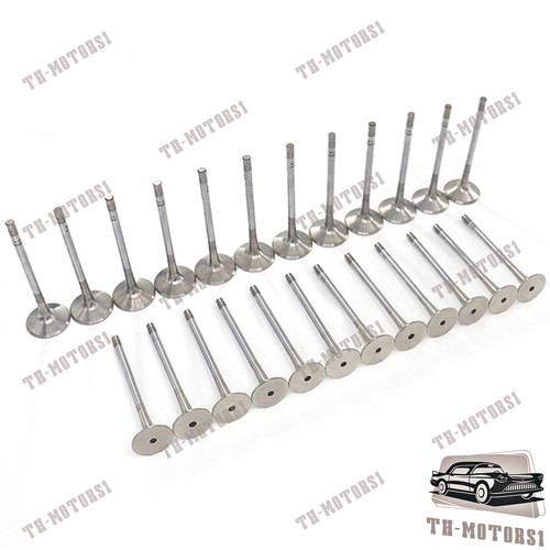 MAHLE 24x Intake Exhaust Valves Set For VW Audi S4 S5 A6 2.8 3.2 3.0 TFSI - Picture 2 of 5