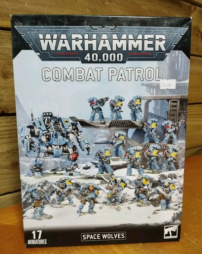 NEW & SEALED - Combat Patrol Space Wolves - Warhammer 40k - Games Workshop SET